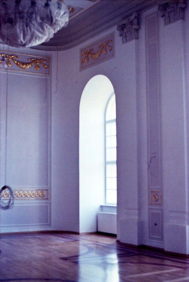 Szatmárnémeti, püspöki palota díszterme, tervezés, 2004